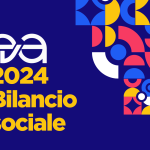 Copertina Bilancio sociale 2024 cooperativa sociale EVA