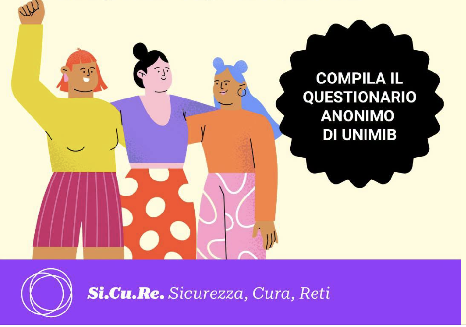 Il questionario per la ricerca del progetto Si.Cu.Re.